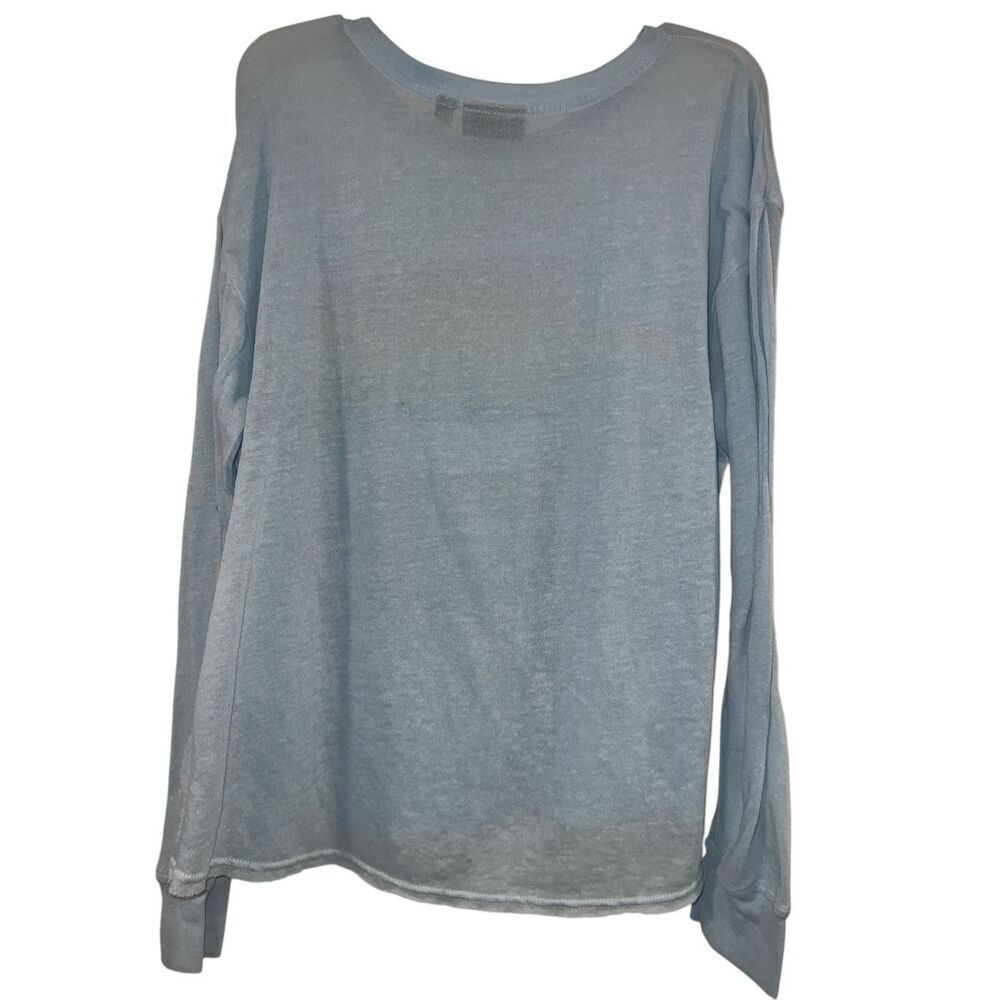 ✨Polaroid Blue Retro Light Crewneck Sz XL Blue Sweatshirt✨ - Picture 9 of 11